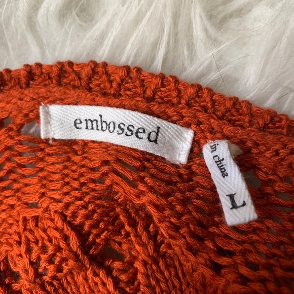 embossed knot tank top - Picture 4 of 4